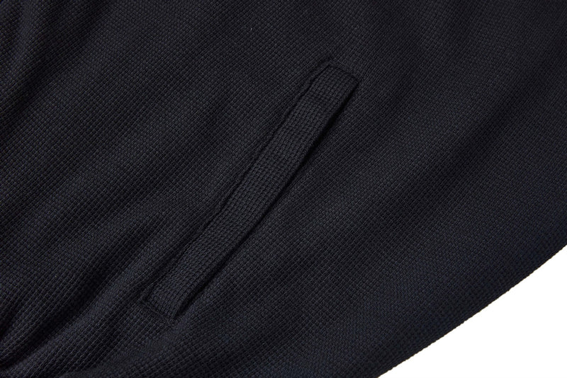 Sweat à capuche zippé boxy – Veste à capuche intégralement zippée en maille gaufrée
