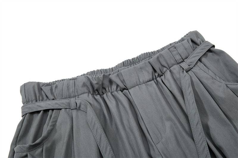 Hose mit weitem Bein und Bundfalten – Herrenhose mit elastischem Bund und Ballon-Schnitt