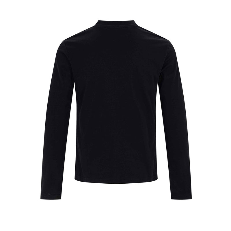 Men's Long Sleeve Script Graphic T-Shirt – Relaxed Fit