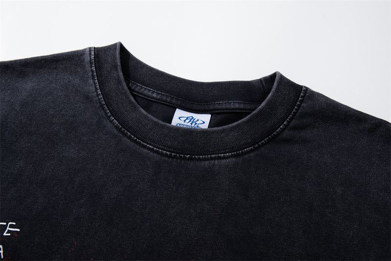 Long Sleeve Graphic T-Shirt Men – General Store Print, Relaxed Fit