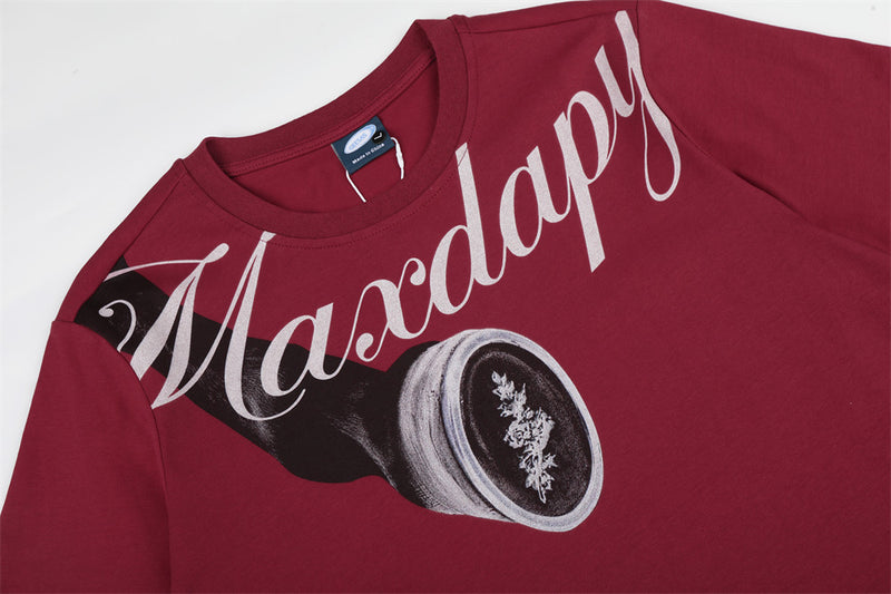 Oversized Graphic Print T-Shirt | Streetwear Script Logo Tee