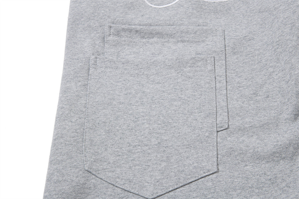 Wide-Leg Sweatpants with Gothic Script Logo — Relaxed Fit Streetwear Joggers