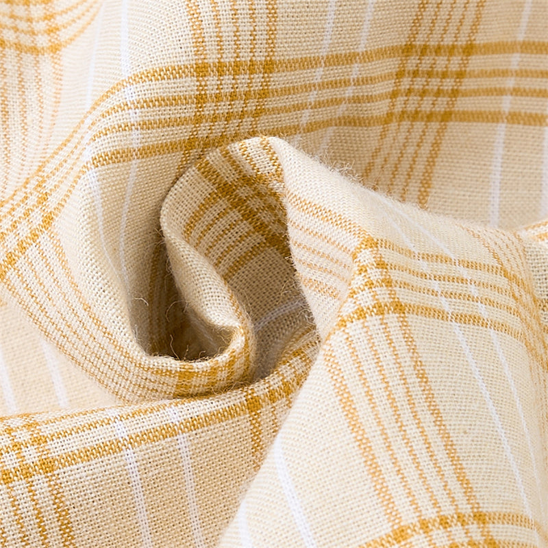 Plaid Long Sleeve Button-Up Shirt – Relaxed Fit Flannel Check
