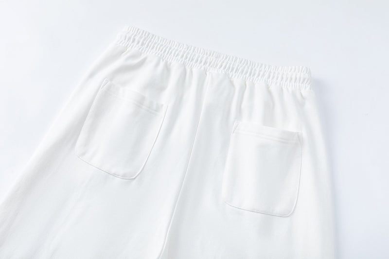 Pantalon de survêtement wide leg avec écusson varsity et motif graphique numéro 28