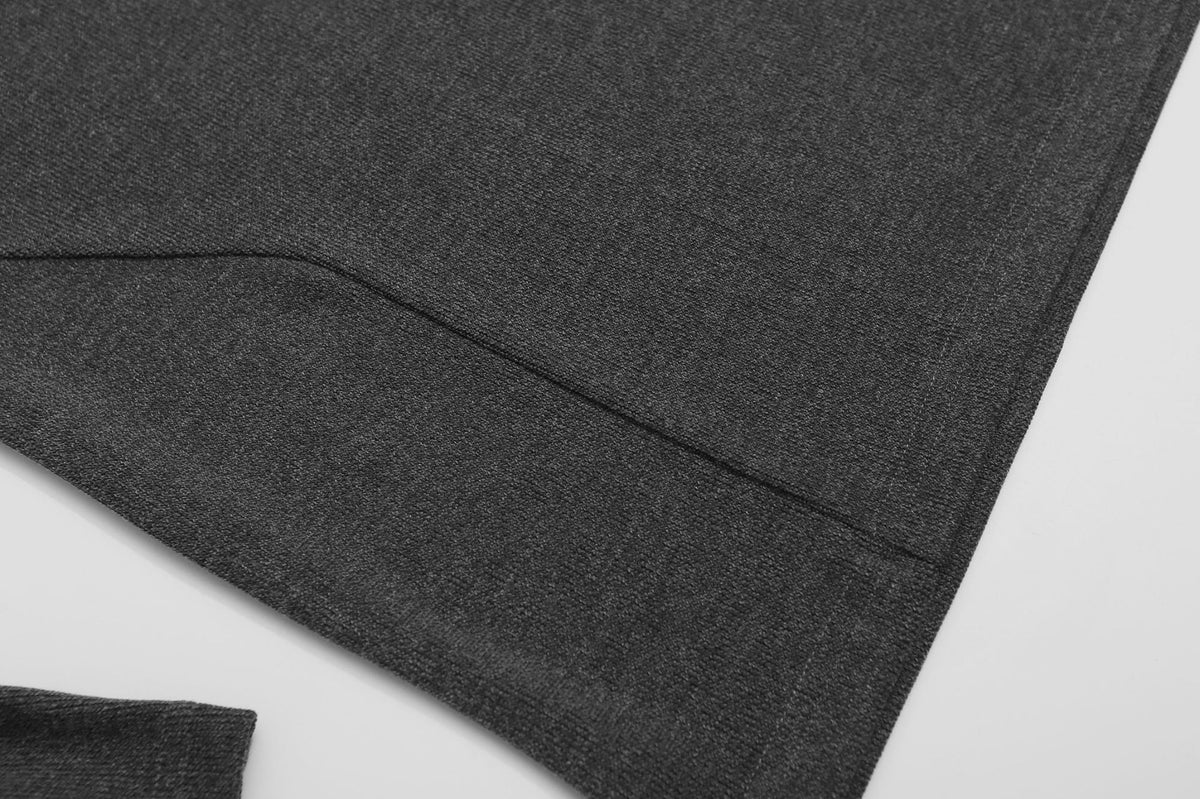 Half-Zip Polo Collar Knit Sweater – Colorblock Long Sleeve Pullover