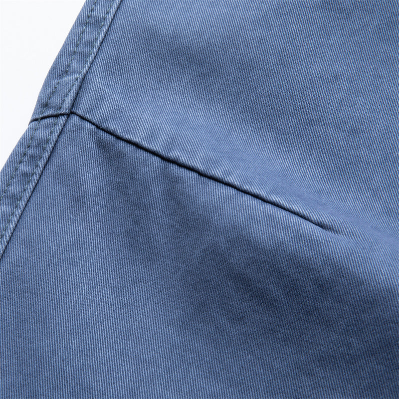 Cargo-Hose mit weitem Bein – Utility-Hose für Herren mit Kordelzug und doppelten Fronttaschen