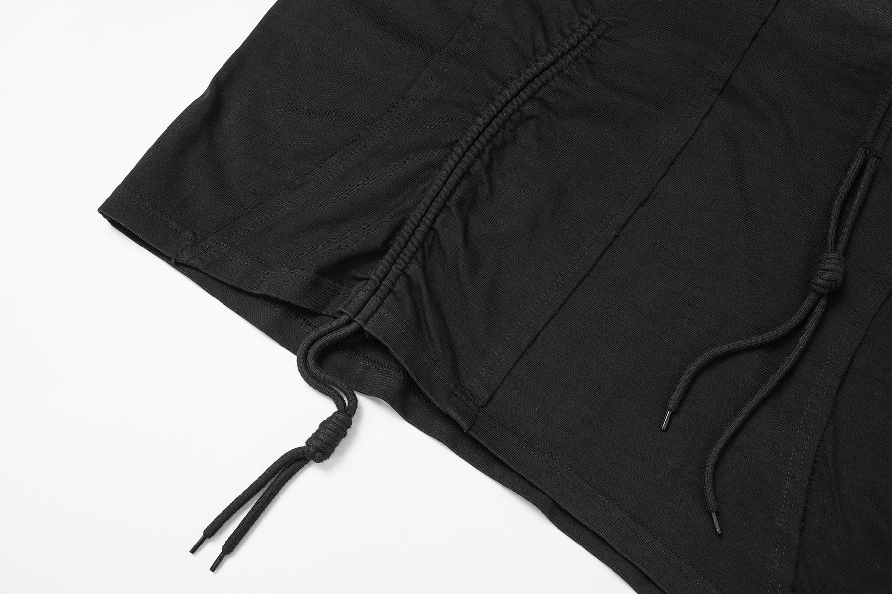 Langarm-Sweatshirt mit Farbverlauf, Washed-Finish und Tunnelzugsaum