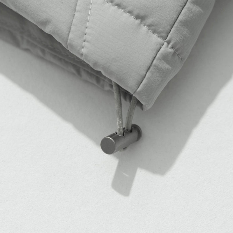 Herren-Pufferjacke mit lockerer Passform und Steppmuster – Stehkragen