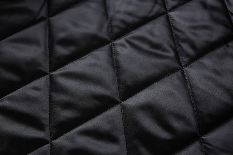 Men's Faux Shearling Collar Leather Bomber Jacket – Oversized Black Winter