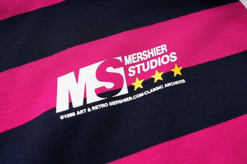 Red and Black Striped Shirt – Sportsclub Rugby Polo Long Sleeve