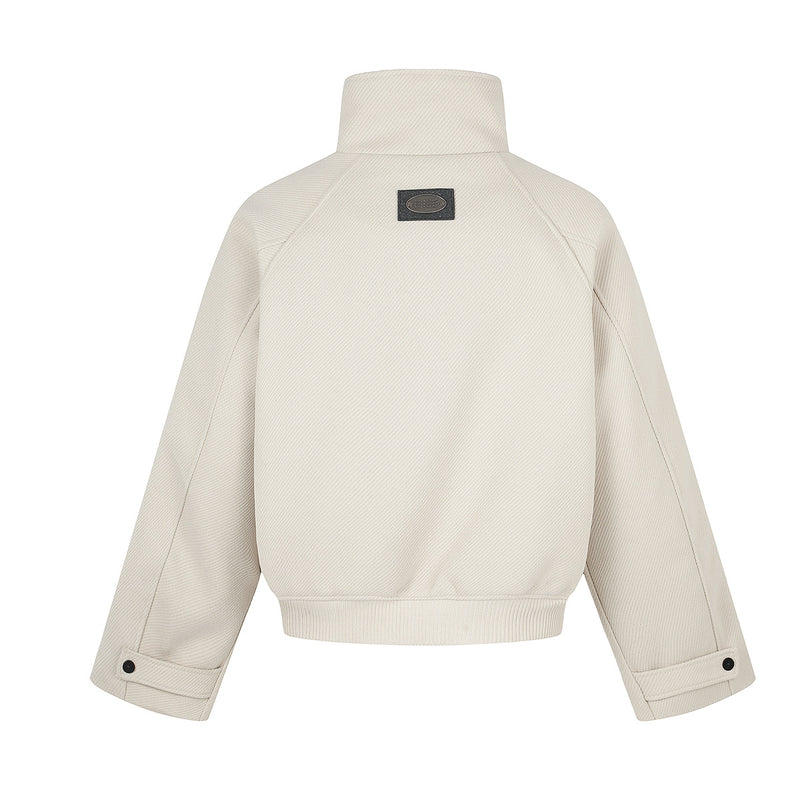 Men's Oversized Bomber Jacket with Sherpa Collar – Padded Winter Coat