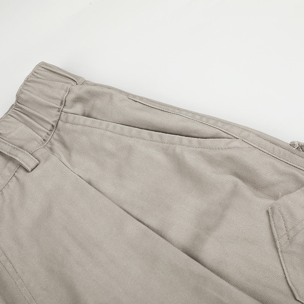Wide-Leg Cargo Pants – Multi-Pocket Relaxed Fit Trousers