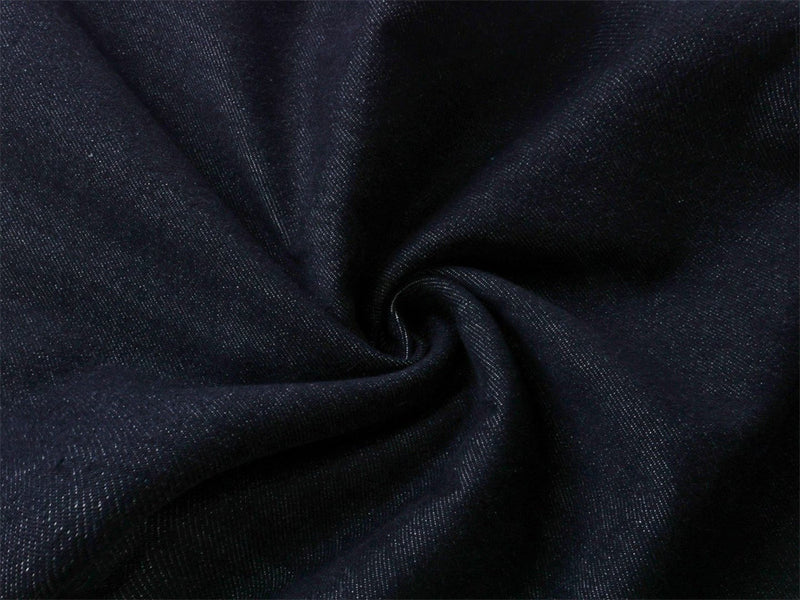 Wide-Leg Dark Indigo Jeans – Oversized Silhouette with Star Charm Belt &