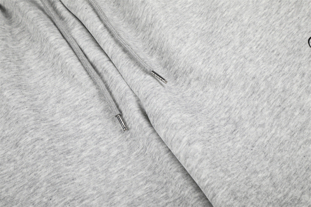 Wide-Leg-Sweathose mit Stern-Grafik und dreifachen Streifen-Details