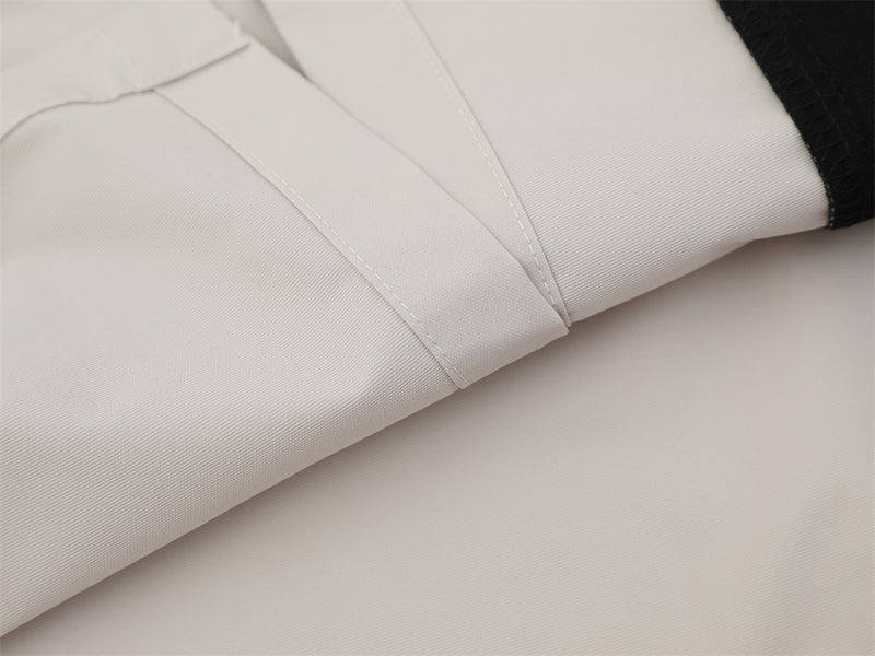 Savage Base Colorblock Bowling Shirt – Short Sleeve Button-Up with Script Logo