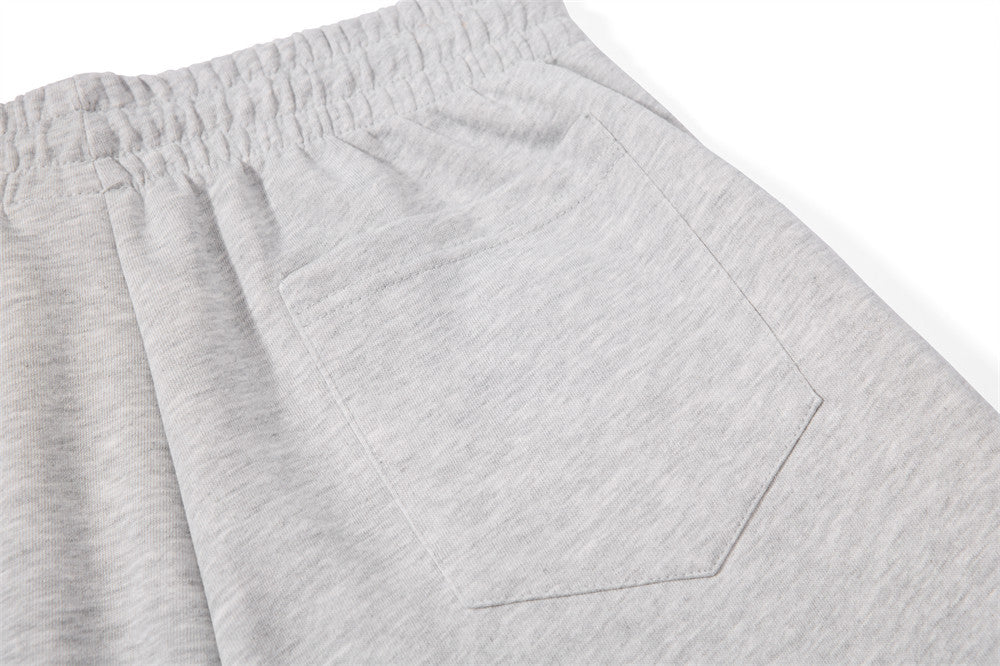Oversized Zip-Up Hoodie Men – Rope Lace Detail Wide-Leg Sweatpants Set
