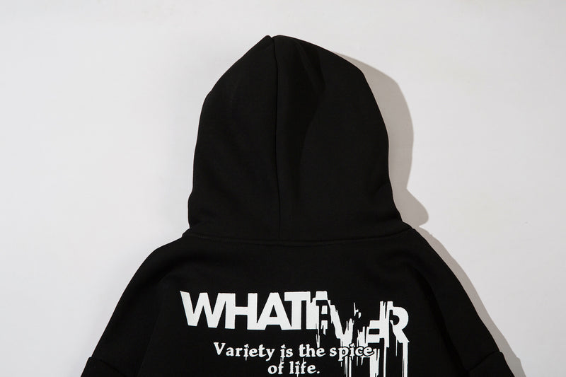 Heavyweight Graffiti Graphic Hoodie – Oversized Street Style Pullover