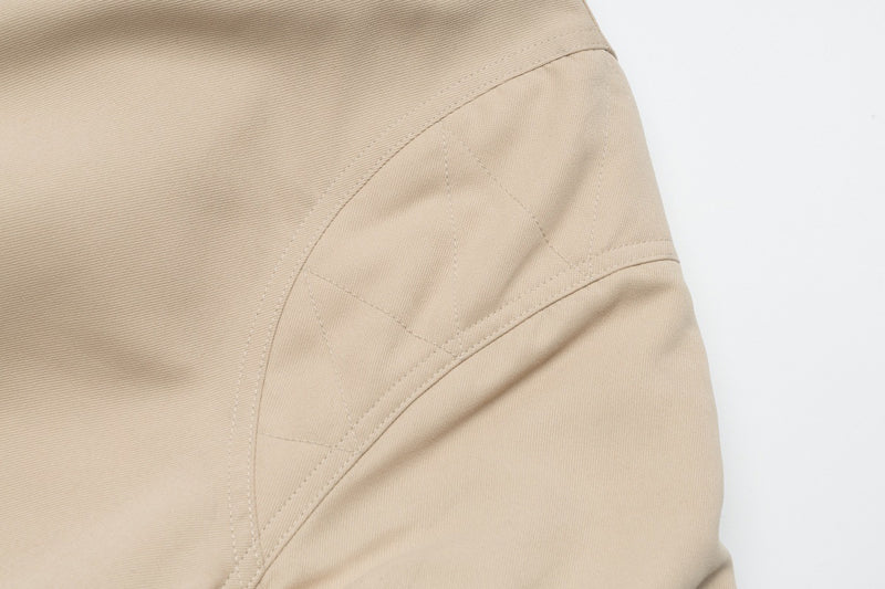 Cazadora bomber extragrande con forro de sherpa – Abrigo acolchado de invierno