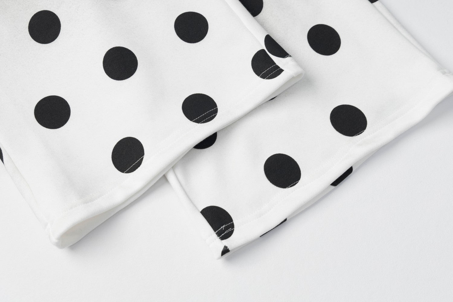 Pantalon de survêtement large à pois – Coupe décontractée délavée à l’acide