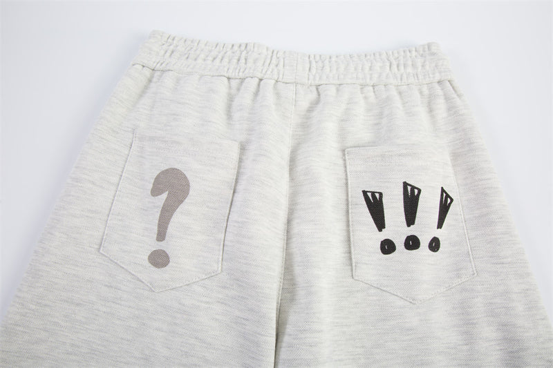 Mickey Mouse Graphic Wide-Leg Sweatpants with Football Charm