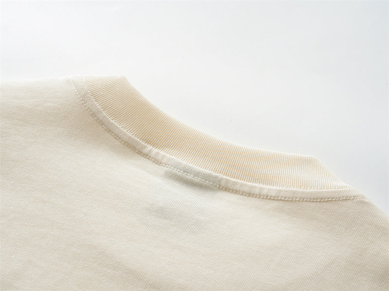 Long Sleeve T-Shirt with 1987 Varsity Graphic, Relaxed Fit Crew Neck
