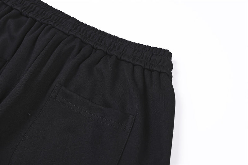 Wide-Leg Sweatpants with Castle & Angel Graphic Print – Streetwear Jogger Pants