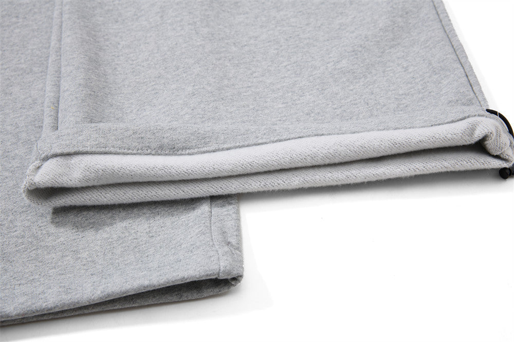 Skatepark Script Logo Wide-Leg Sweatpants with Cargo Pockets
