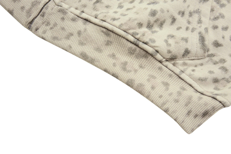 Sweat à capuche zippé léopard – Cardigan oversize streetwear américain