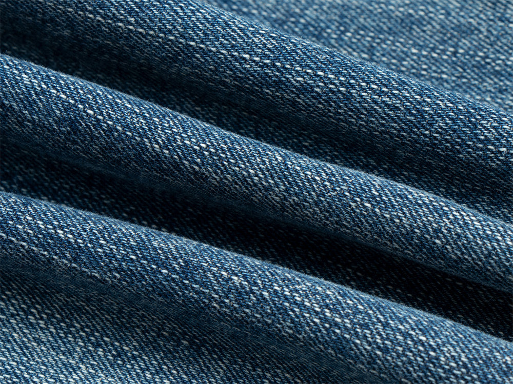 Wide-Leg Distressed Jeans – Men's Washed Blue Baggy Straight Denim