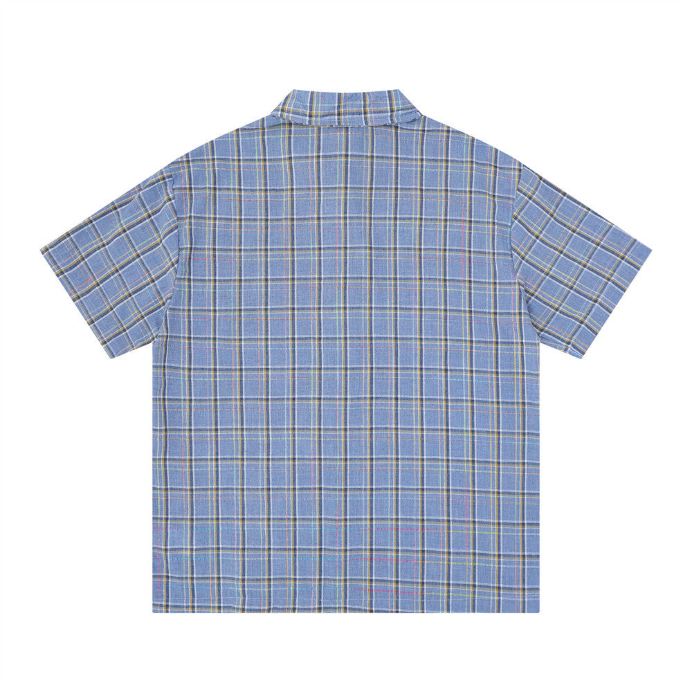 No Chains No Limits Plaid Short Sleeve Shirt – Relaxed Fit Button-Up