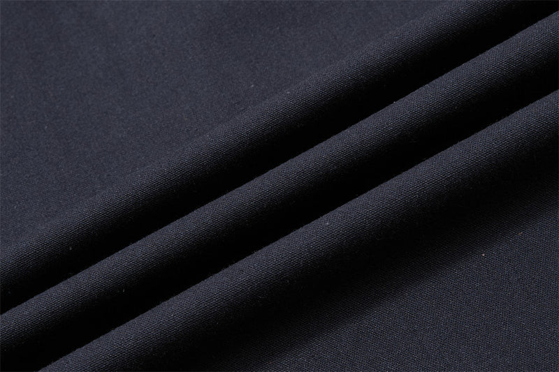 Pantalon de survêtement wide leg – Triple bande latérale, taille élastique à cordon