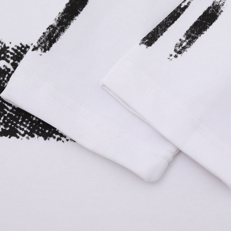 Camiseta de manga larga para hombre con efecto de dos piezas y bloques de color – REFUSED CHANGE 09 desgastado