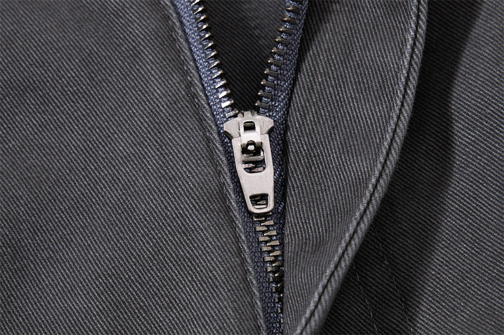 Baggy Cargo Pants Mens Wide-Leg Barrel Fit Vintage Washed Trousers