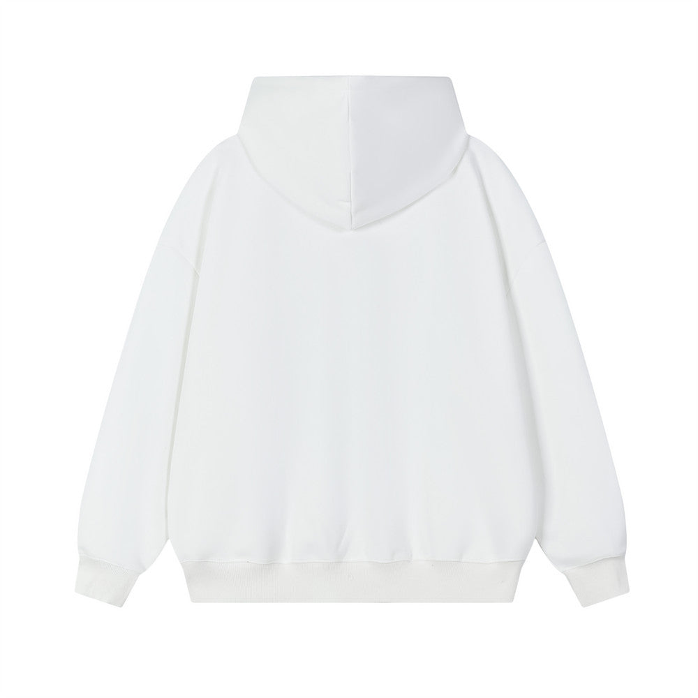 Sudadera oversize con capucha y gráfico de avión – Sudadera urbana para hombre