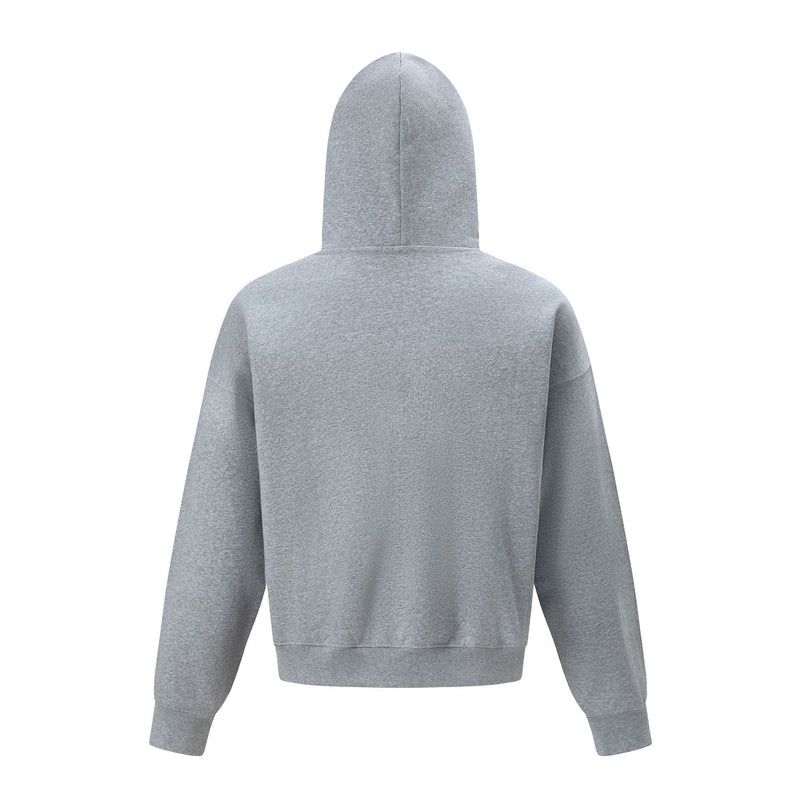 Broken Heart Hoodie mit Grafik – „Today Is a Bad Day“, Distressed-Print, Oversized