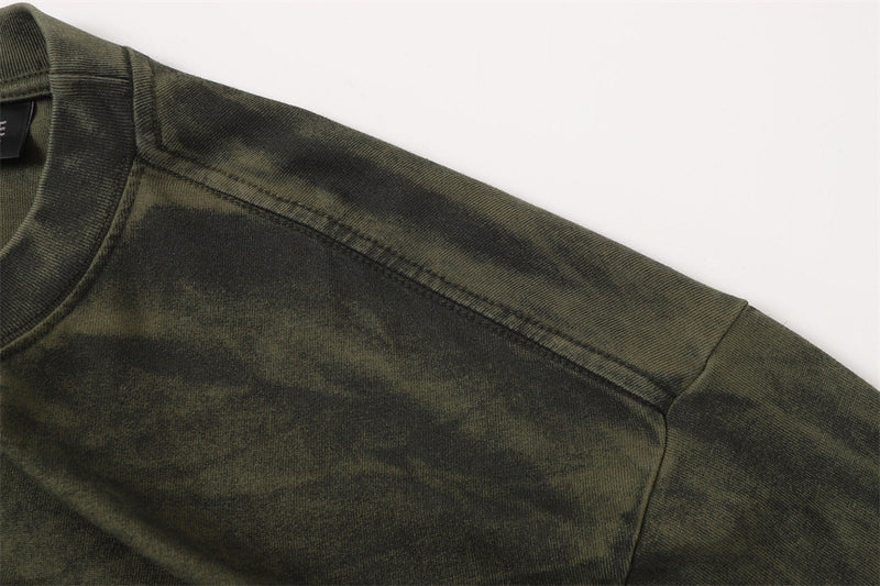 Acid Wash Oversized Distressed T-Shirt | Punk Deconstructed Raw Edge Streetwear