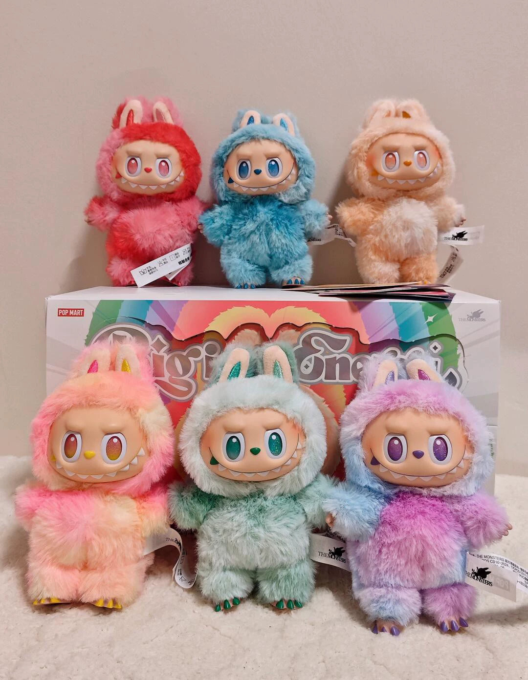 POP MART Labubu LOYALTY Plush Doll Keychain – The Monsters Energy Series Collectible