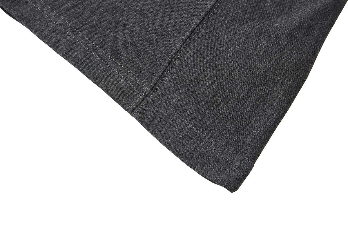 Men's Long Sleeve Crew Neck Shirt – Relaxed Fit Solid Tee