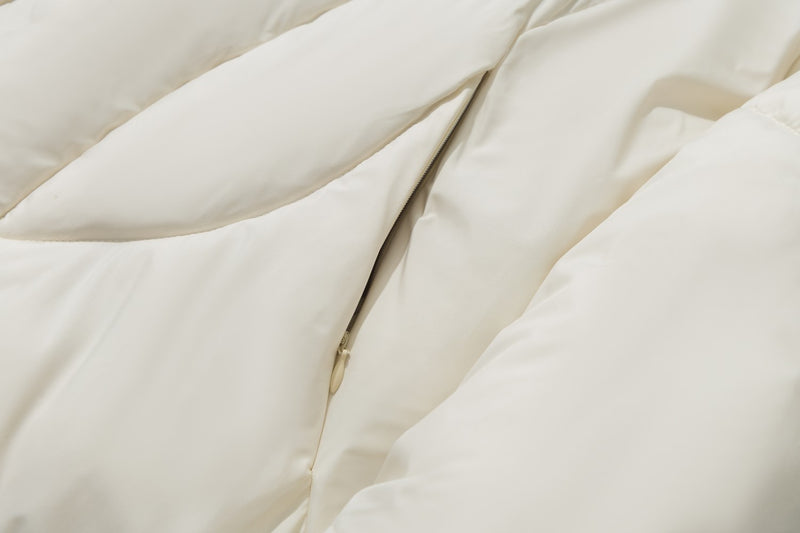 Doudoune oversize à capuche – Design matelassé déstructuré