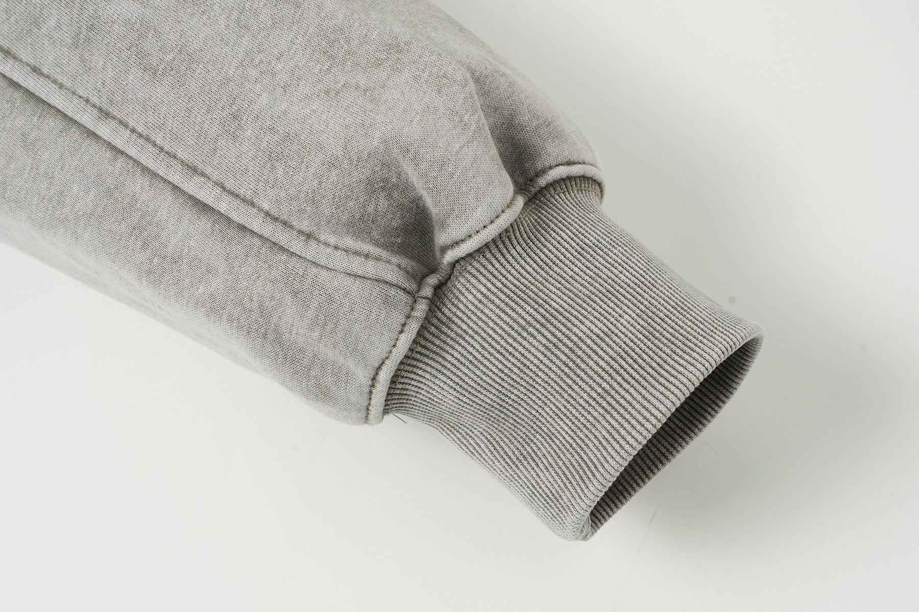 Chaqueta bomber con capucha y lavado ácido en dos tonos – Efecto falso conjunto oversize