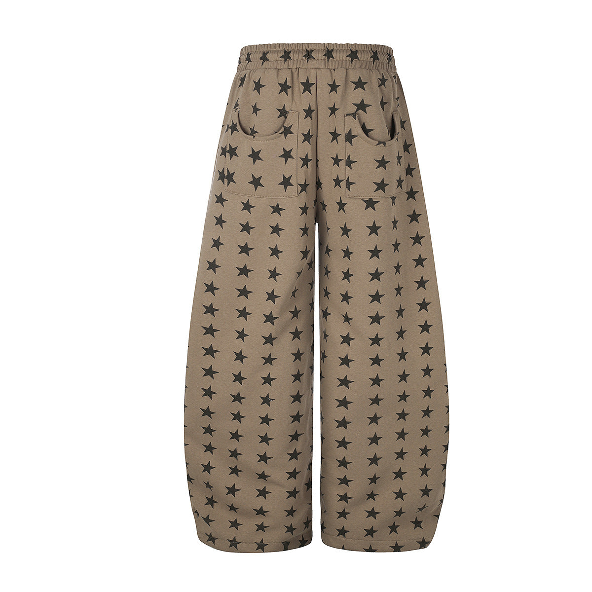 Wide-Leg-Sweatpants mit Sternprint – Relaxed Fit im Hip-Hop-Stil