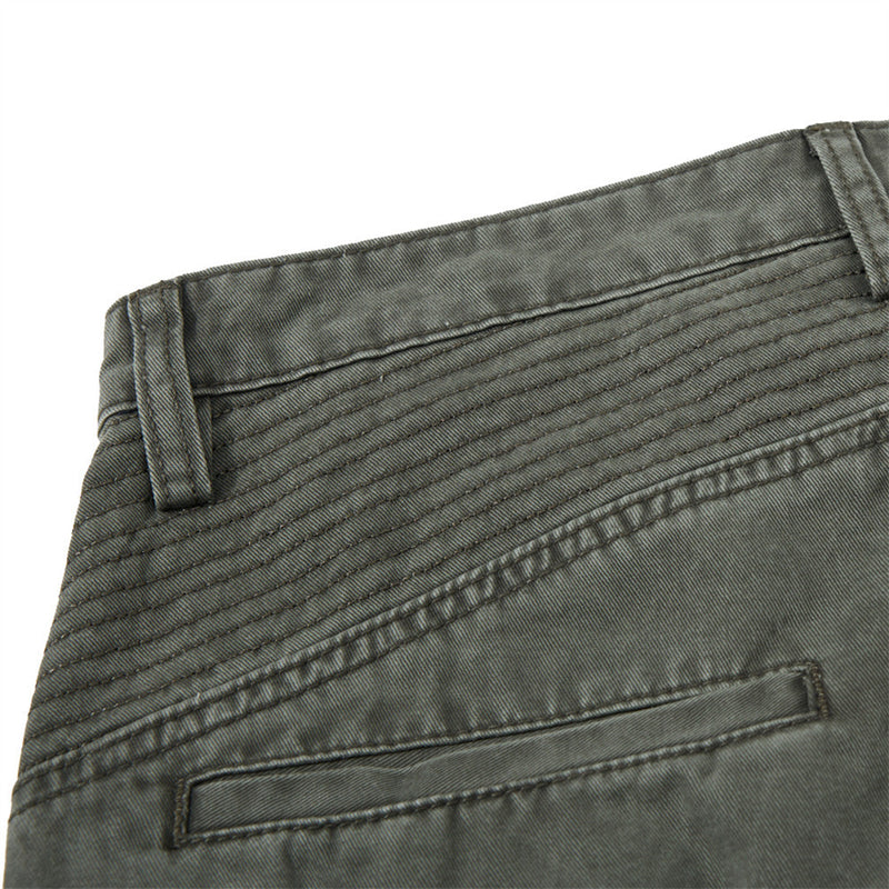 Wide-Leg Patchwork Pants – Deconstructed Arc Seam, Baggy Fit