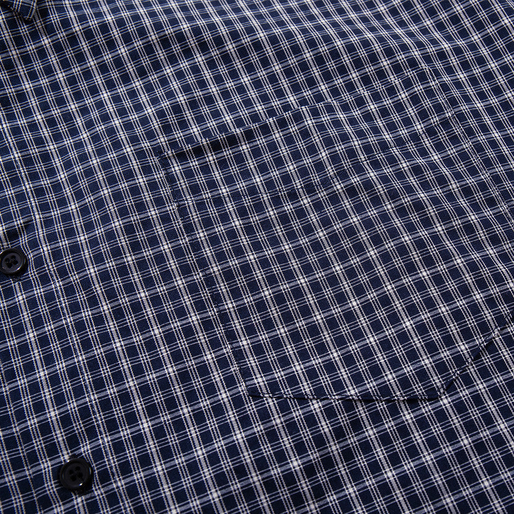Men's Plaid Long-Sleeve Shirt – Relaxed Fit Button-Up