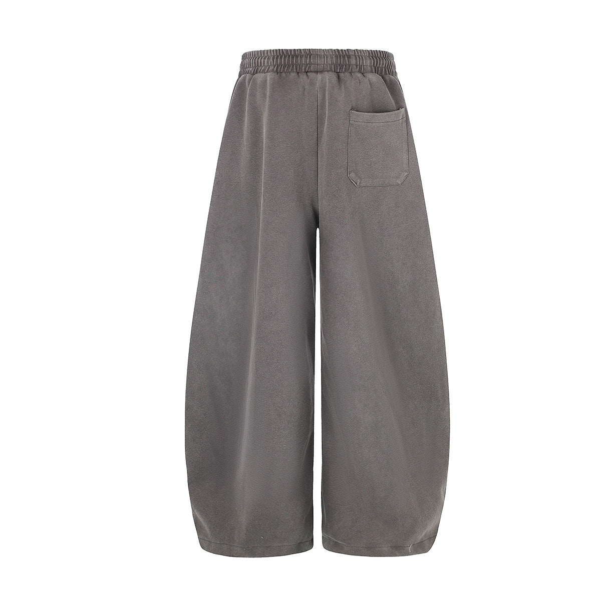 Pantalones de chándal de pierna ancha con cruz estampada y acabado lavado ácido