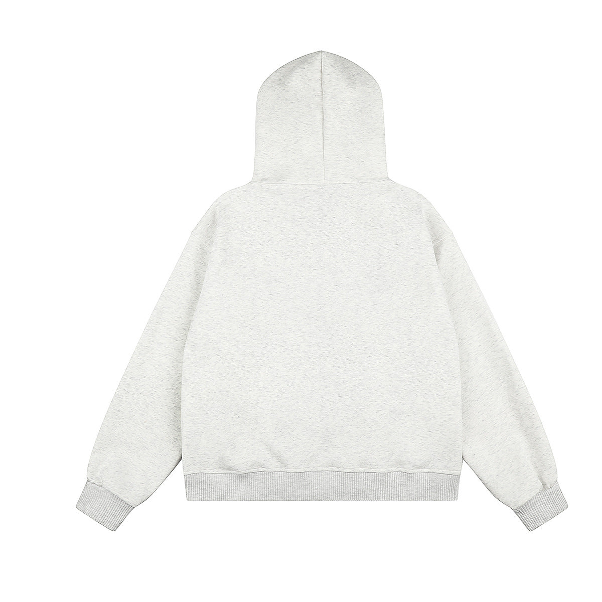 Sweat à capuche zippé à motif chat avec bordure en fausse fourrure