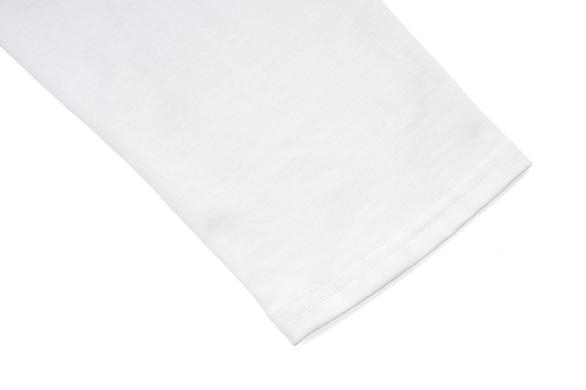 Langarm-Footballtrikot mit 99-Patch und Stern-Applikationen