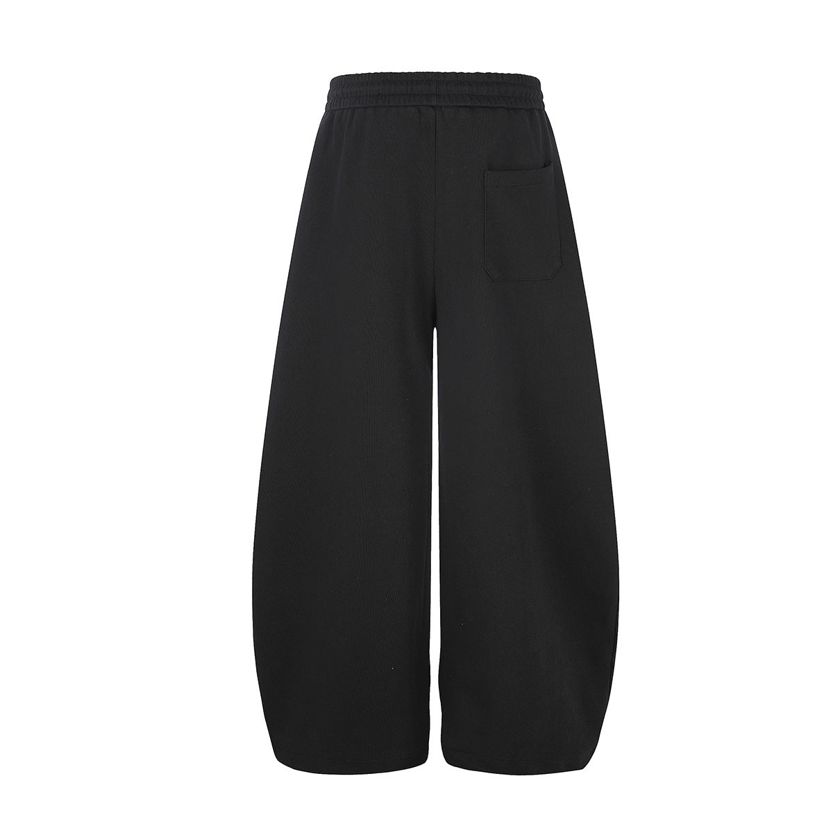 Pantalon de survêtement à jambes larges avec écusson licorne et imprimé graffiti – Streetwear noir