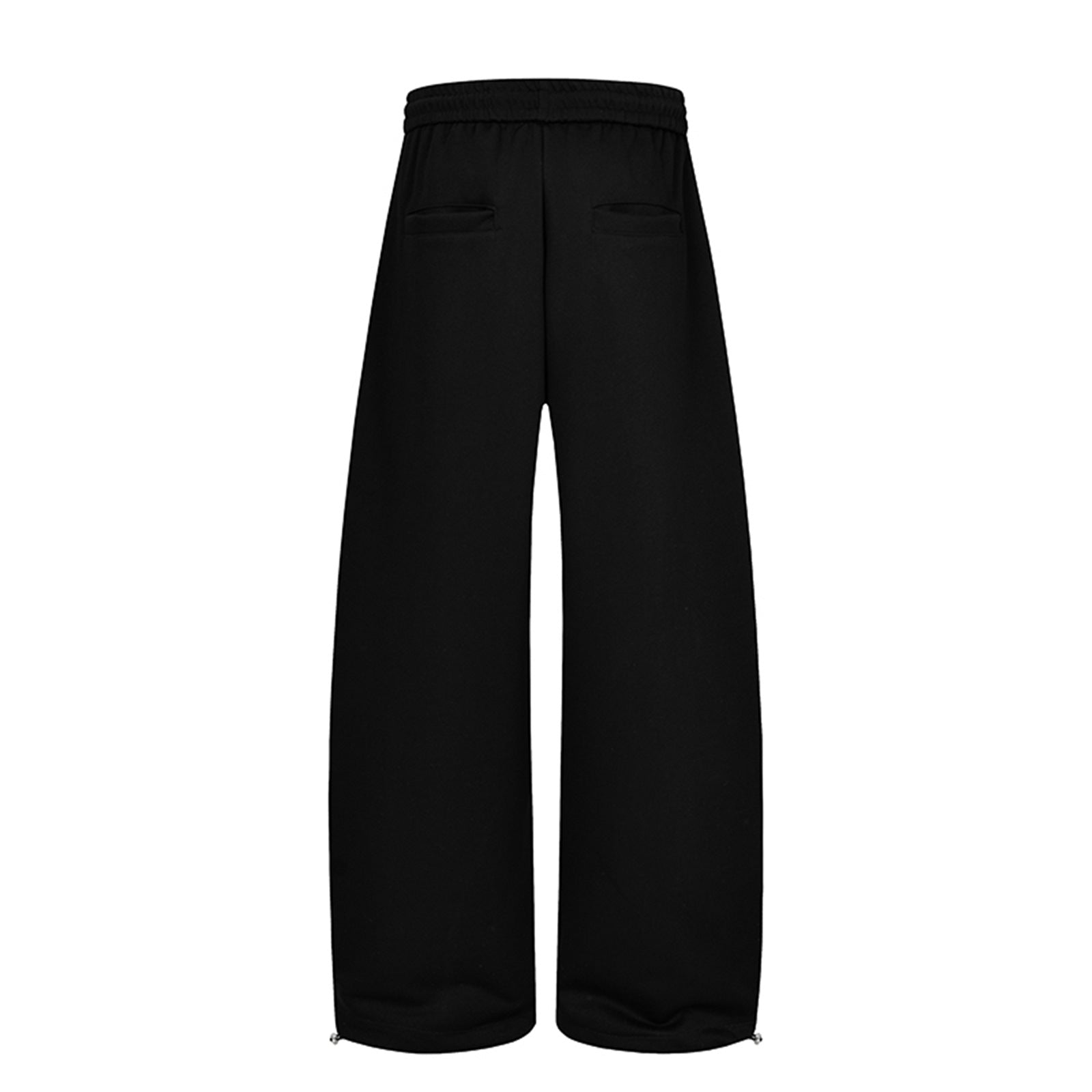 Tribal Print Wide-Leg Sweatpants with Drawstring Waist