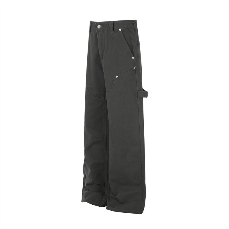 Pantalon de charpentier à jambes larges – Coupe décontractée inspirée du workwear