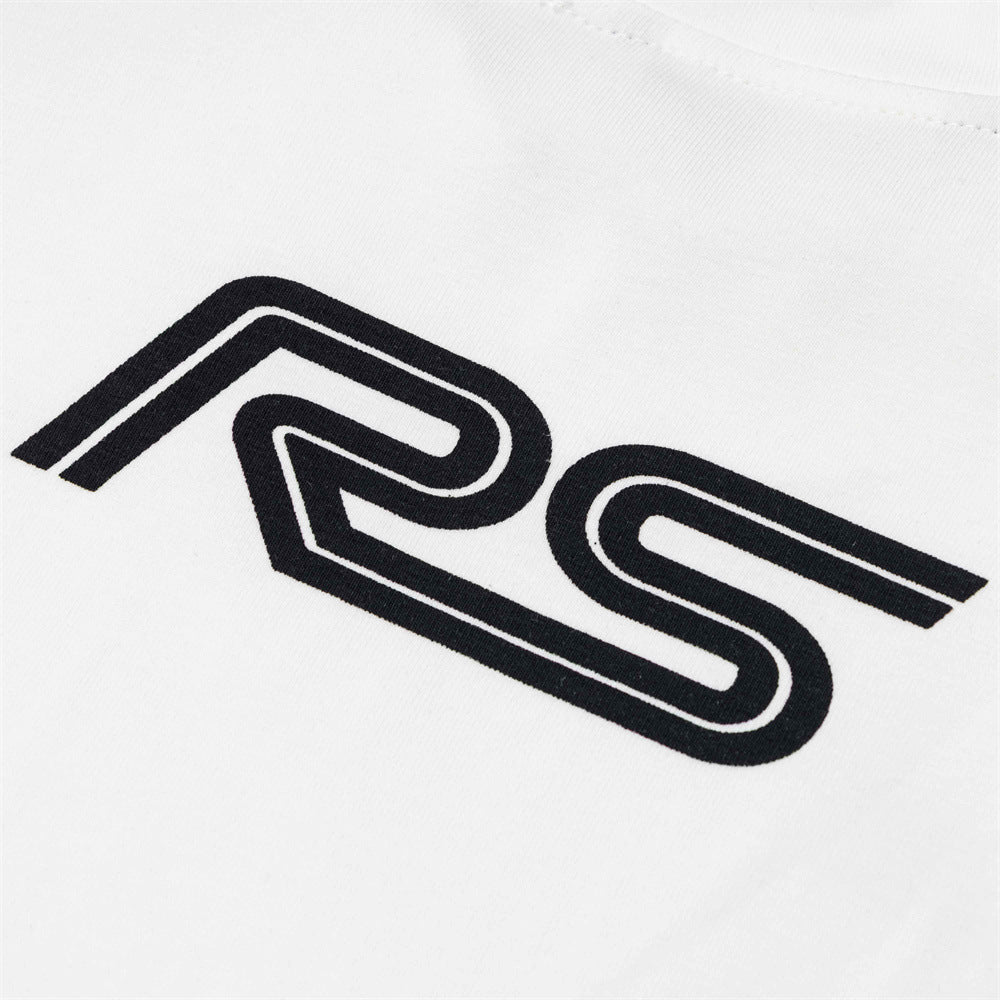 Over Speed Club Long Sleeve Graphic Tee – Mock Neck Racing Print Shirt